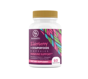 Elderberry + 8 Superfoods Capsules (60 Capsules)