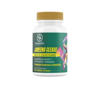 Greens Cleanse – Gut & Colon Cleanse Capsules (60 Capsules)