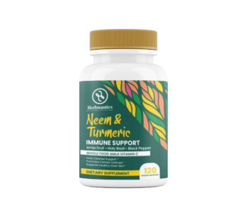 Neem & Turmeric Immune Support Capsules (120 Capsules)