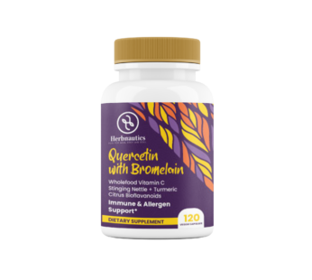 Quercetin with Bromelain Capsules (300 Capsules)