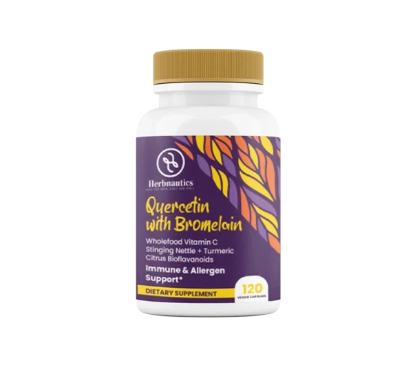 Quercetin with Bromelain Capsules (300 Capsules)