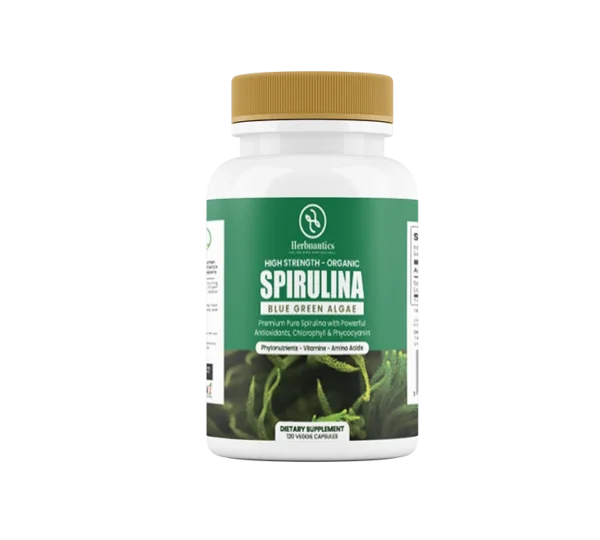 Spirulina Capsules (120C)