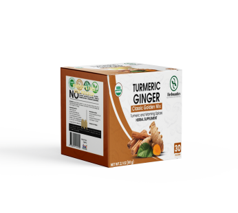 Turmeric Ginger Classic Golden Tea (30 Tea Bags)