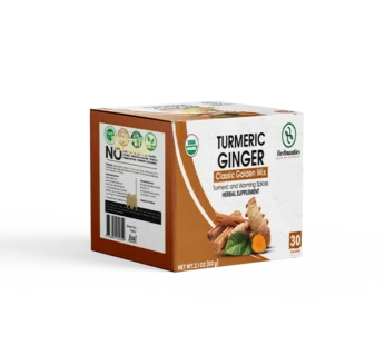 Turmeric Ginger Classic Golden Tea (30 Tea Bags)