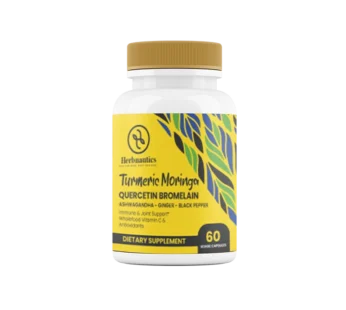 Turmeric Moringa Quercetin Bromelain Capsules (60 Capsules)