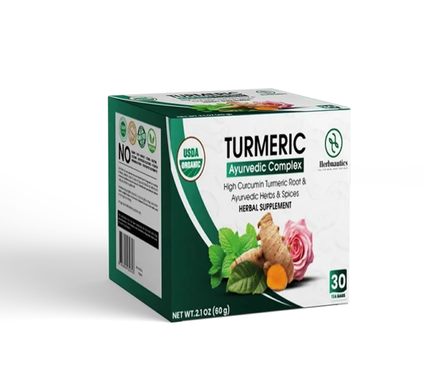 Turmeric Tea Ayurvedic Complex (30 Tea Bags)