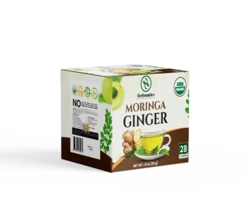 Moringa Ginger Tea Bags 28tb