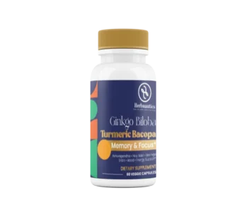 Ginkgo Biloba Turmeric Bacopa Capsules