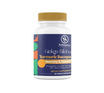 Ginkgo Biloba Turmeric Bacopa Capsules