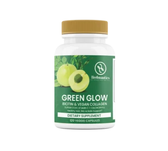 Greens Glow Biotin & Vegan Collagen Capsules 120c